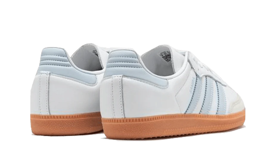 Adidas Samba OG White Halo Blue Gum - Image 3