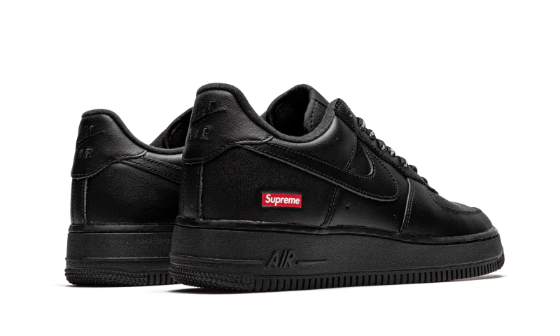 Nike Air Force 1 Low Black Supreme - Image 3