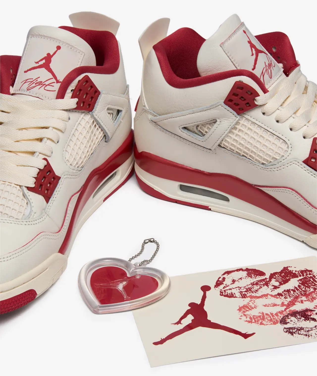Air Jordan 4 Retro Valentine's Day Sierra Red - Image 4